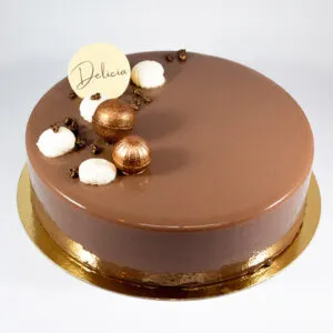 Melkesjokolademousse med vanilje