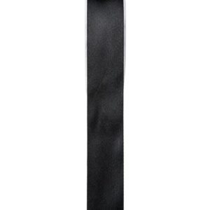 Bånd (Sateng): Dobbelsidig - Ulike farger - 25m x 25mm - Svart