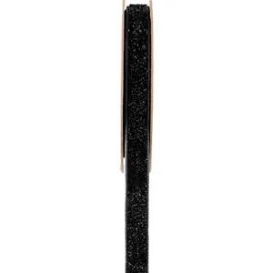 Bånd (Fløyel): Klistrebånd Glitter - Flere farger - 1m x 10mm - Svart