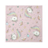 Servietter (20stk): Enhjørning - Rosa - 16,5cm
