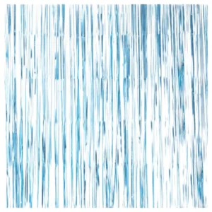 Backdrop: Frynser - Blå - 2,2 x 1m