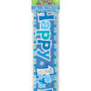 Banner: "Happy 1st Birthday" - Prismatisk Blå - 3,65m - Bilde 2
