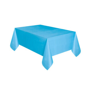 Duk: Plastikk - Flere farger - 137x274cm - Lys Blå