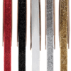 Bånd (Fløyel): Klistrebånd Glitter - Flere farger - 1m x 10mm