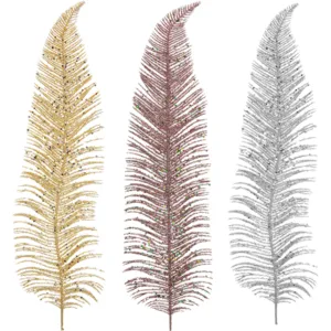 Bordpynt: Blad - Flere farger - 12,5 x 48cm