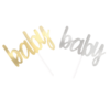Kaketopp: “Baby” - Folie - Flere farger