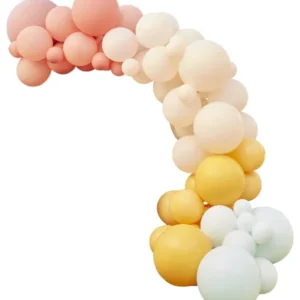 Ballongbue: Gjør-det-selv (DIY) sett med pastel farger