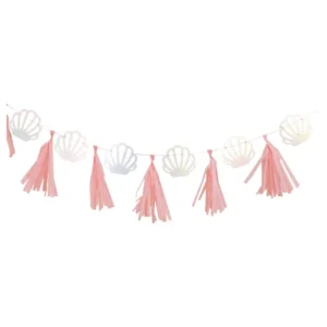 Banner / Girlander: Iriserende skjeld - Havfrue - Iriserende - 2m