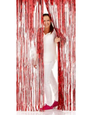 Backdrop: Frynset - Ulike farger - 2 x 1m - Rød