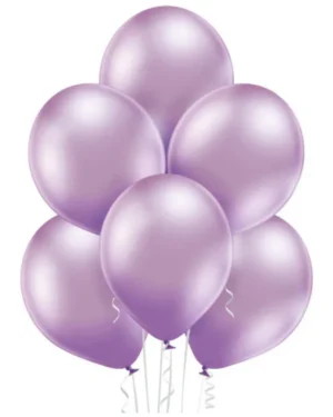 Lateksballonger (100stk): Glossy - 30cm - Purple (Glossy)