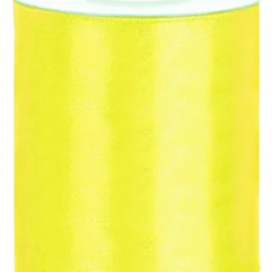 Bånd: Silkebånd Flere farger - 10cm - Per meter - Gul