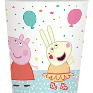 Kopper (8stk): Peppa gris - Fargerik - 250ml