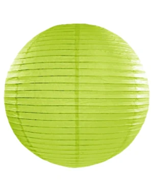Lanterne: Flere farger - 35cm - Limegrønn