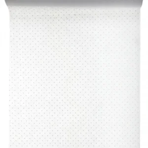 Prikkete - Flere farger - 30cm - Hvit