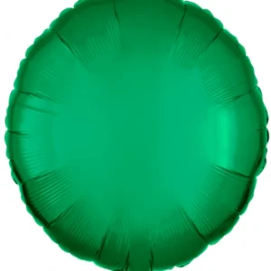 Folieballong: Sirkel - Grønn (Metallic) - 45cm