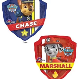 Folieballong: Paw Patrol - Chase & Marshall- 69cm
