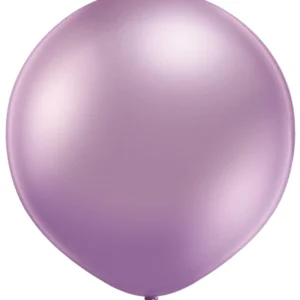 Lateksballonger (2stk): Flere farger (Glossy) - 60cm - Purple (Glossy)