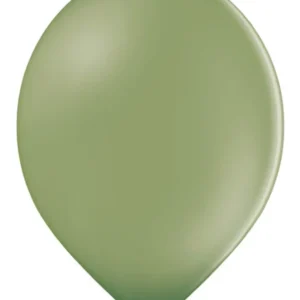 Lateksballonger (100stk): Pastel - Flere farger - 12cm - Rosemary Green (Pastel)