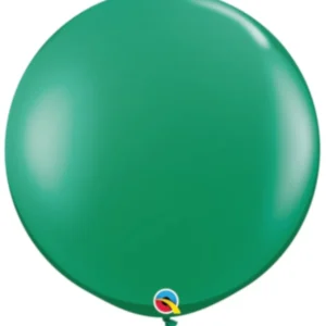 Lateksballonger (2stk): Flere farger (Jewel Tone) - 91cm - Emerald Green (Jewel Tone)