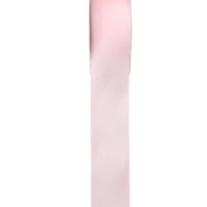 Bånd (Sateng): Dobbelsidig - Ulike farger - 25m x 25mm - Rosa
