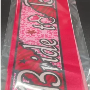 Ordensbånd / Sash: "Bride To Be"