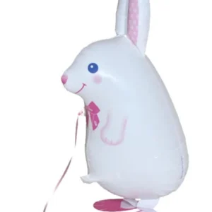 Folieballong: Gående Kanin - 53cm