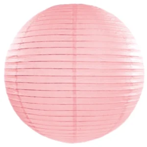 Lanterne: Flere farger - 25cm - Rosa
