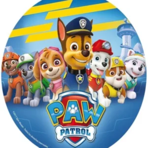 Kakepynt: Paw Patrol -  Oblat papir - 20cm