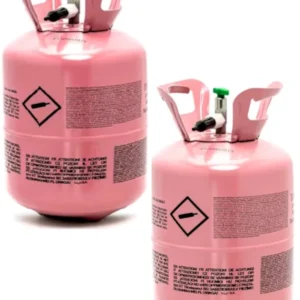 Helium Tank: Flere Størrelser - Rosa