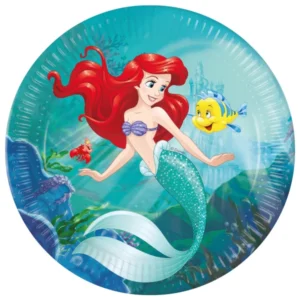 Tallerkener (8stk): Ariel med Fomle - 23cm
