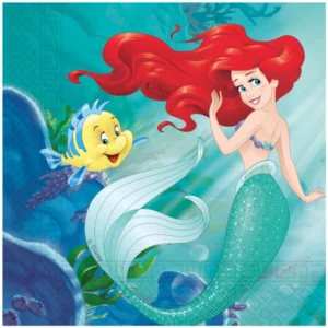Servietter (20stk): Ariel med Fomle - 33 x 33cm