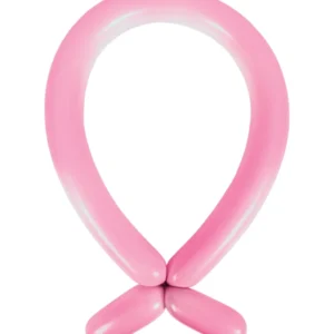 Figurballonger (100stk): Ulike farger (Standard) - 5 x 150cm - Pink (Standard)