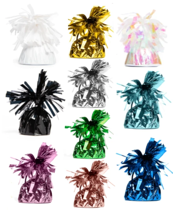 Ballongvekt: Folie - Ulike farger - 170g