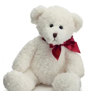 Bamse: Bjørn med krøllete pels - Hvit