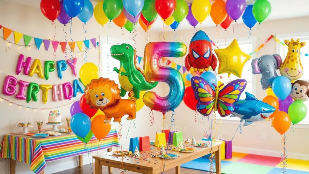 Figurbal­longer til barnebursdag