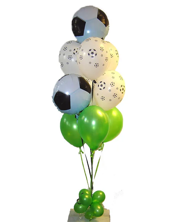 Ballongbukett: Fotball