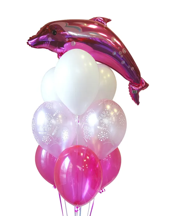 Ballongbukett: Delfin